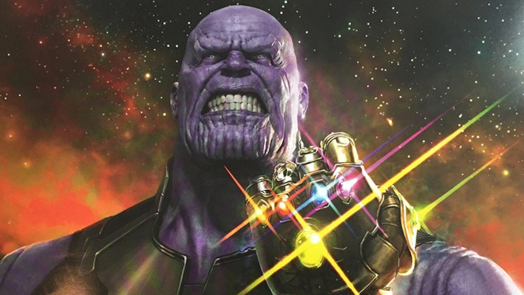 Thanos with all six stones, the son of a gun