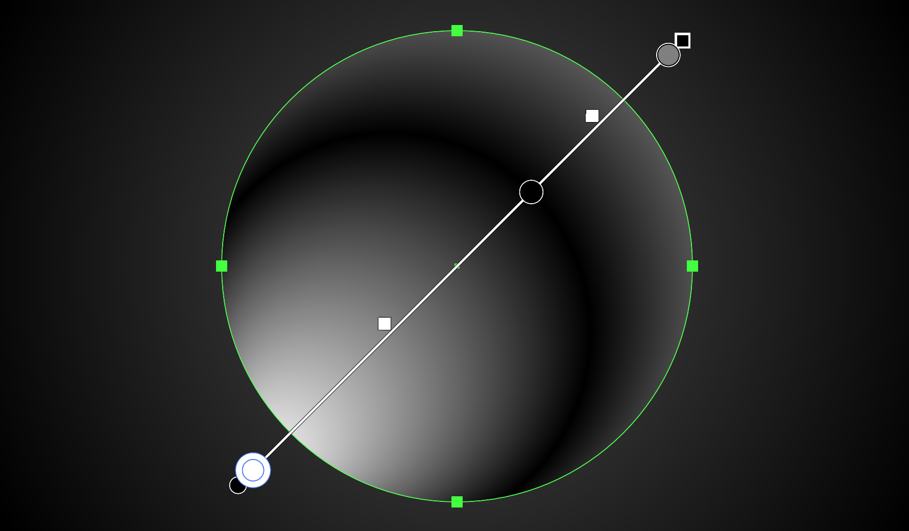 Circle with a radial gradent in Adobe Illustrator