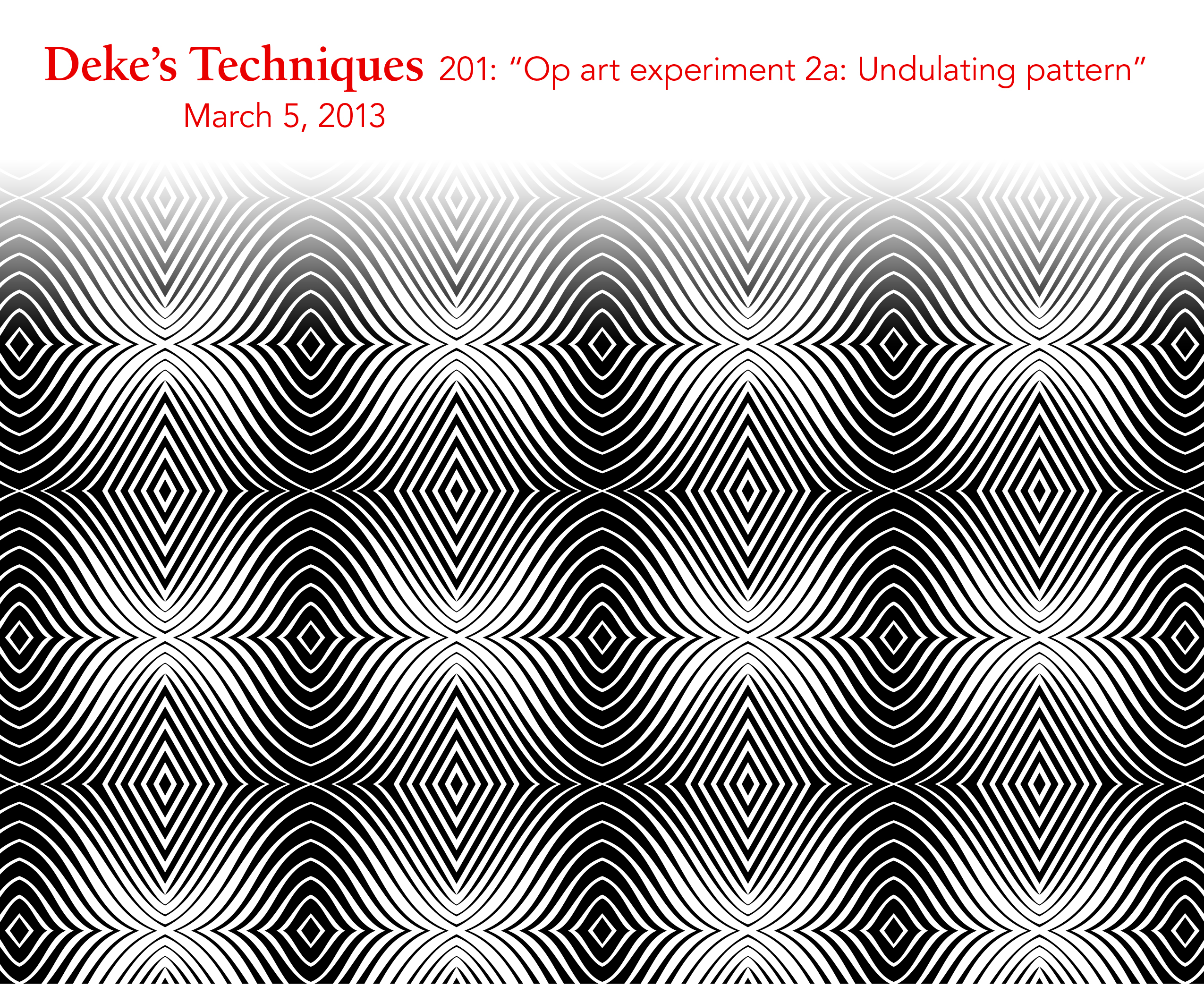 Op Art Experiment 2A