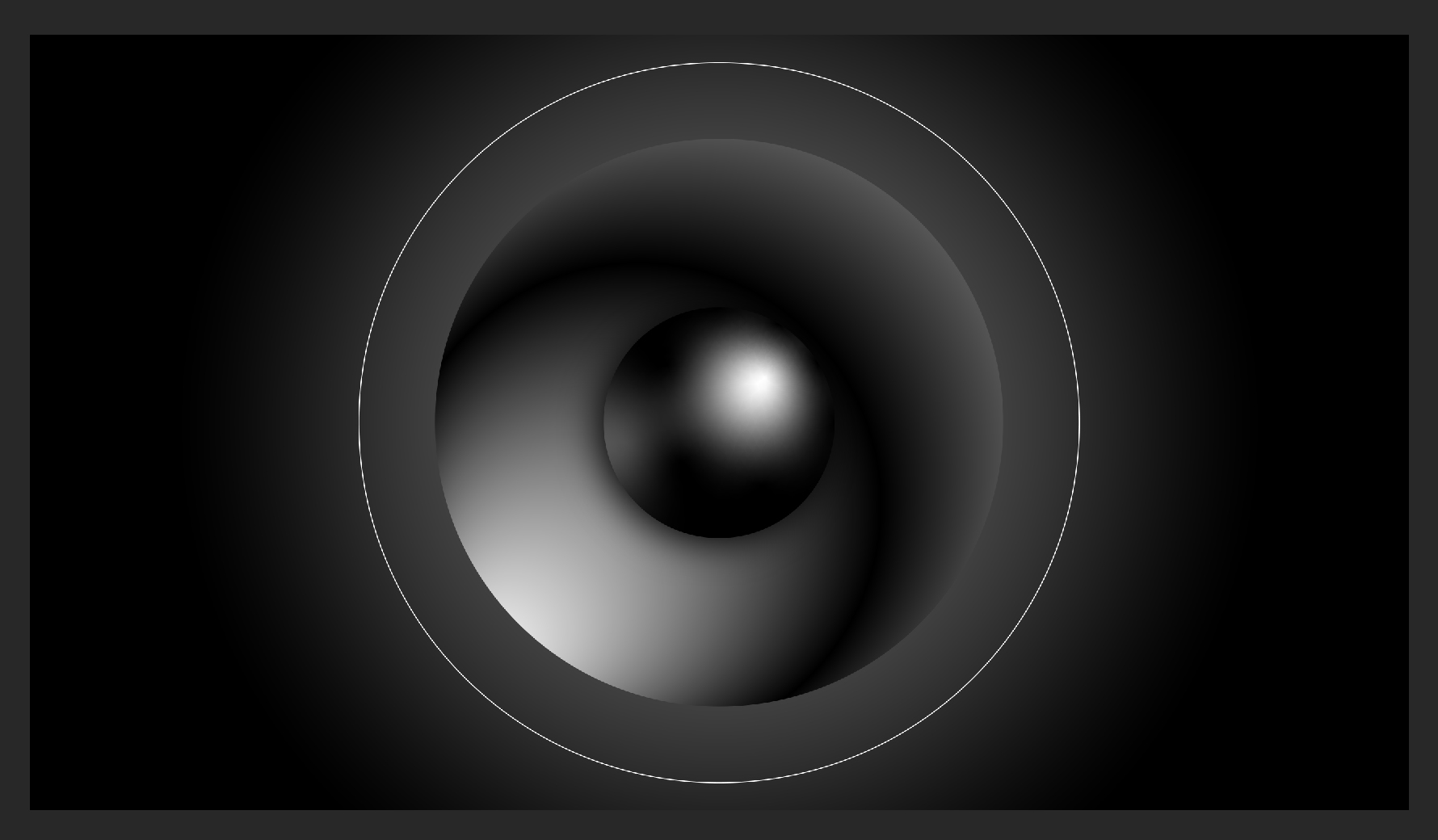 Gradient circles in the subwoofer project so far