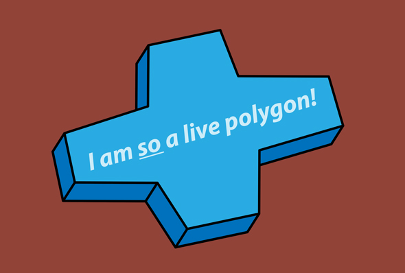 Live polygons in Adobe Illustrator CC 2017