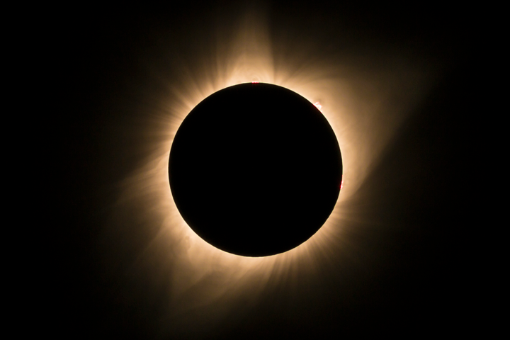 Processed eclipse totality in Camera Raw