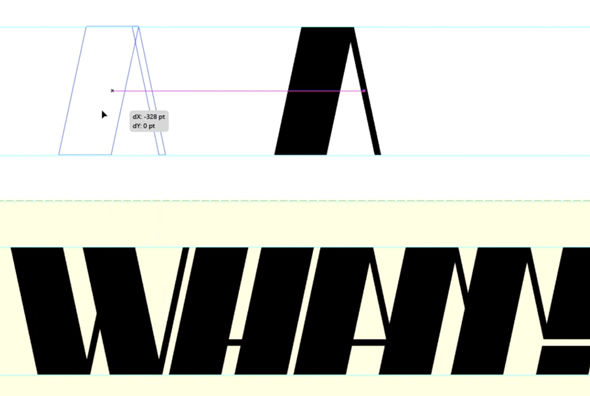 Kerning the logo letters in Illustrator