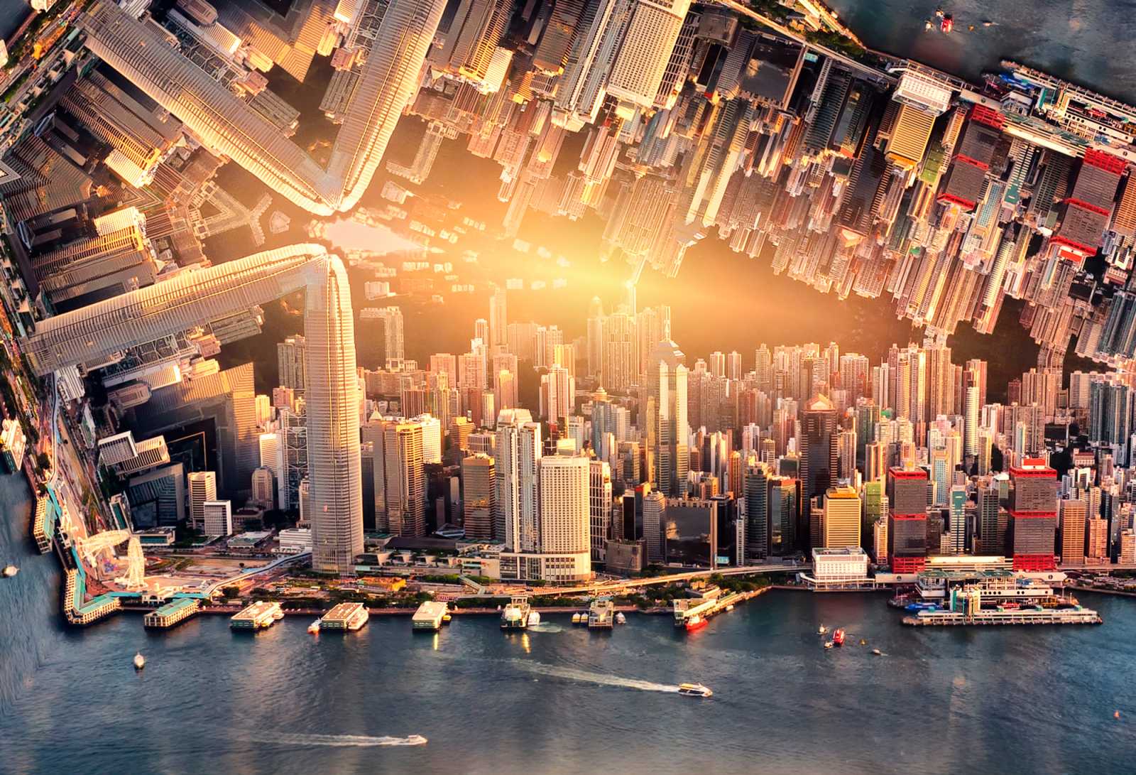 Creating a Doctor StrangeLike Mirror World in a