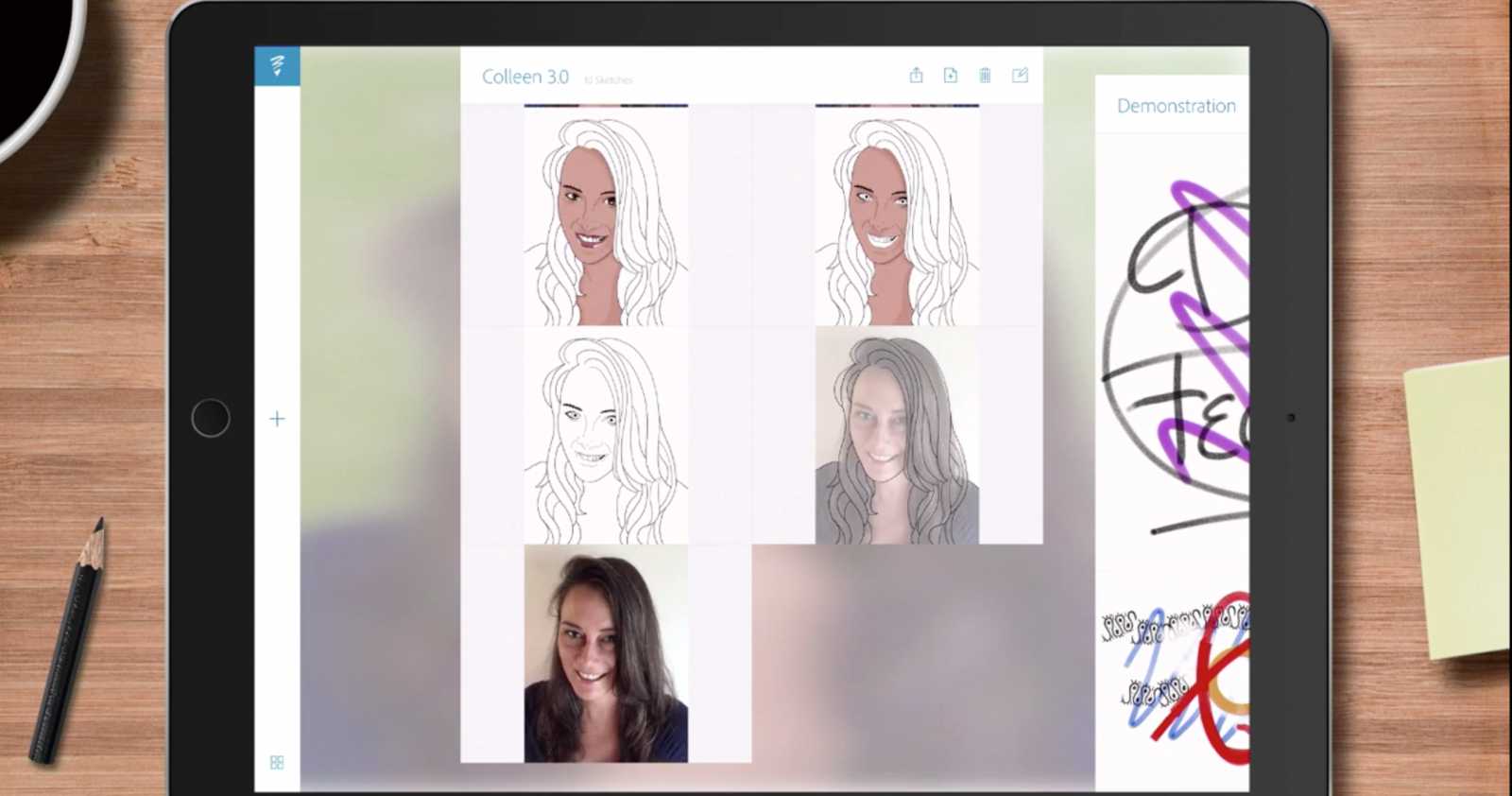 Трассировка Illustrator на IPAD